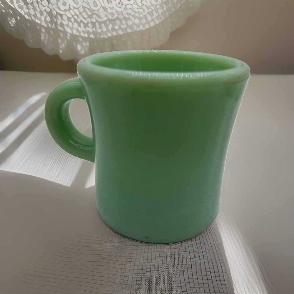 Fire King Vintage Jadeite Mug with handle